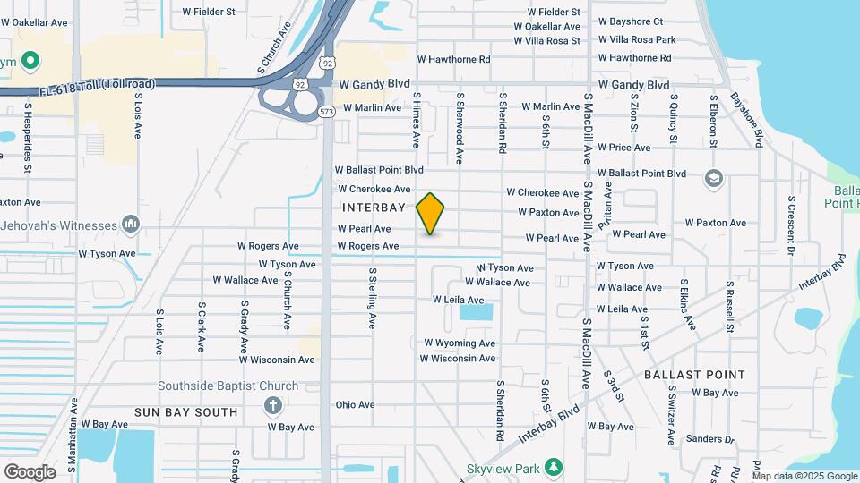 3413 W Rogers Ave Map and Location Details