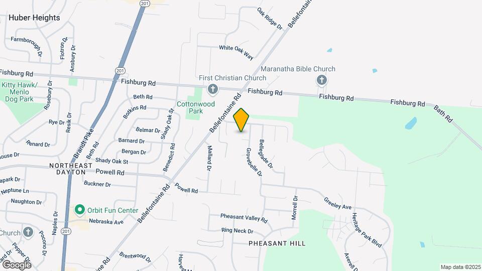 6405 Symmes Ln Map and Location Details