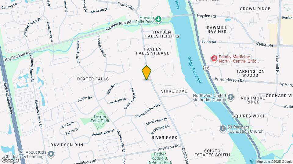 Rock Run Map and Location Details