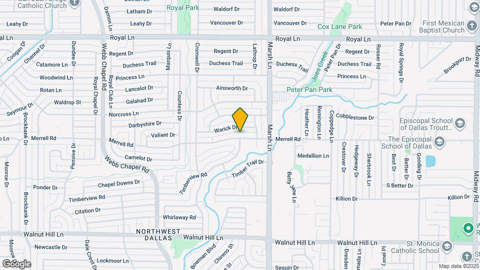 3605 Merrell Rd Map and Location Details