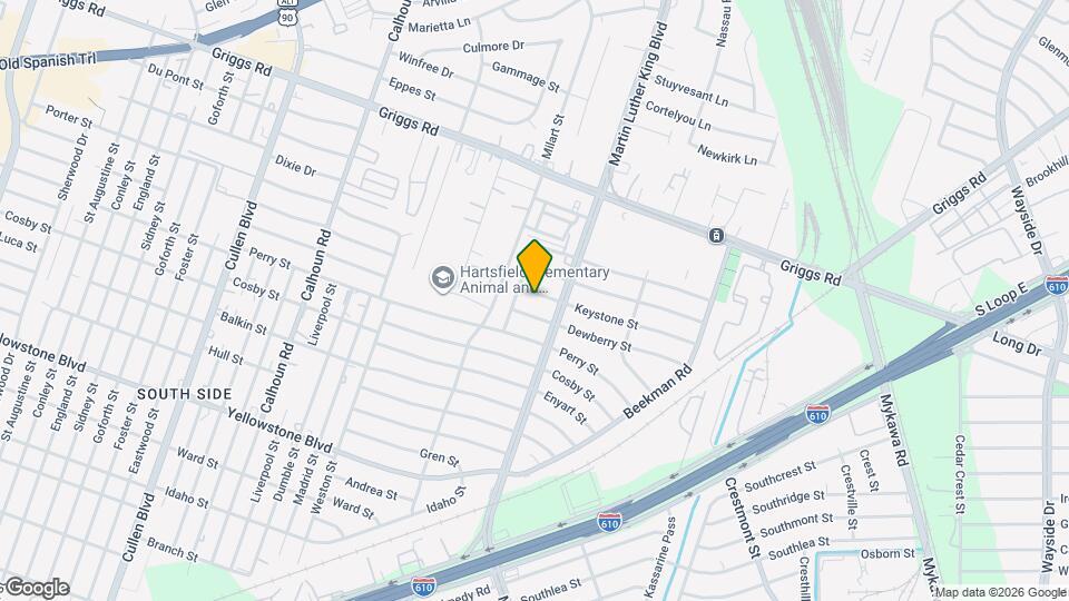 5114 Keystone St Map and Location Details