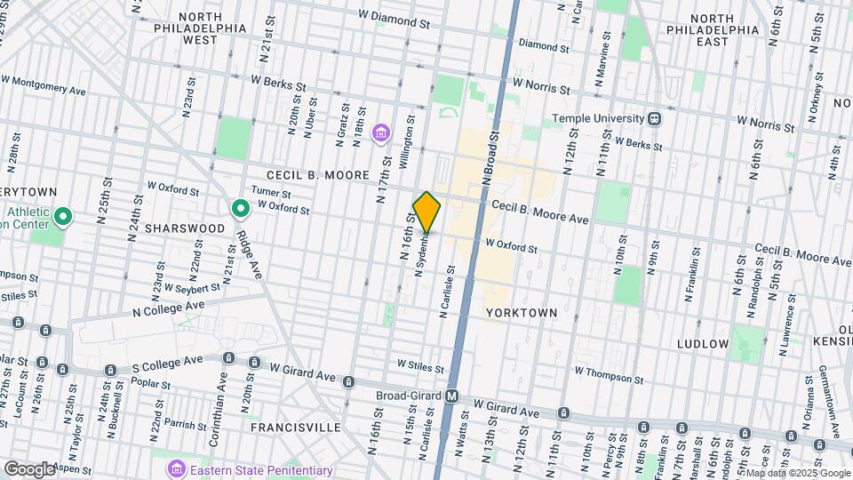 1535 N Sydenham St Map and Location Details