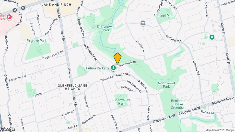 1 Futura Dr Map and Location Details