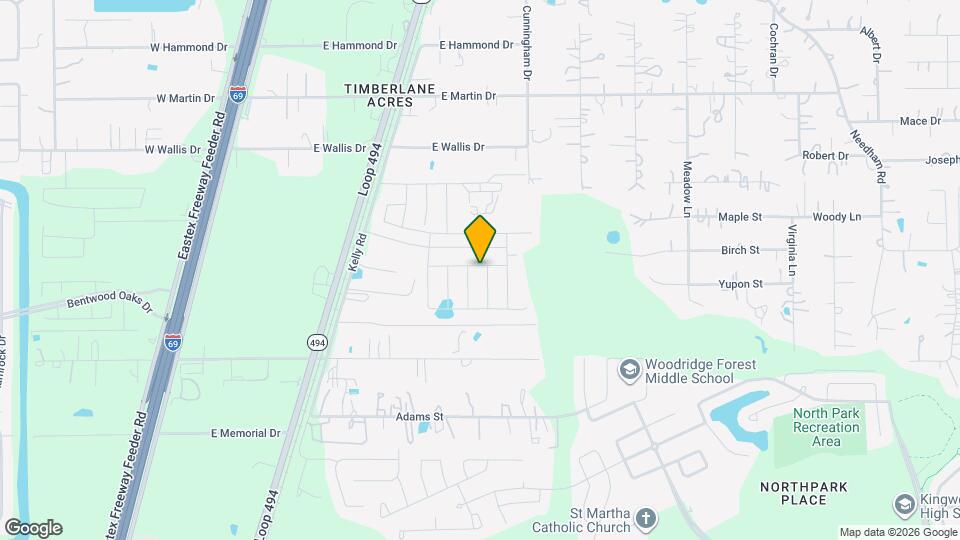 25706 Hazy Elm Ln Map and Location Details