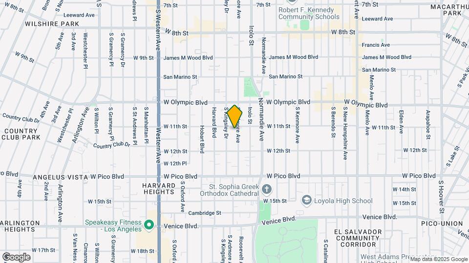 1109 S Ardmore Ave Mapa y Detalles de la Ubicación