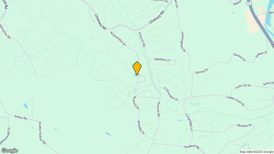 9 E Elvendon Dr Map and Location Details