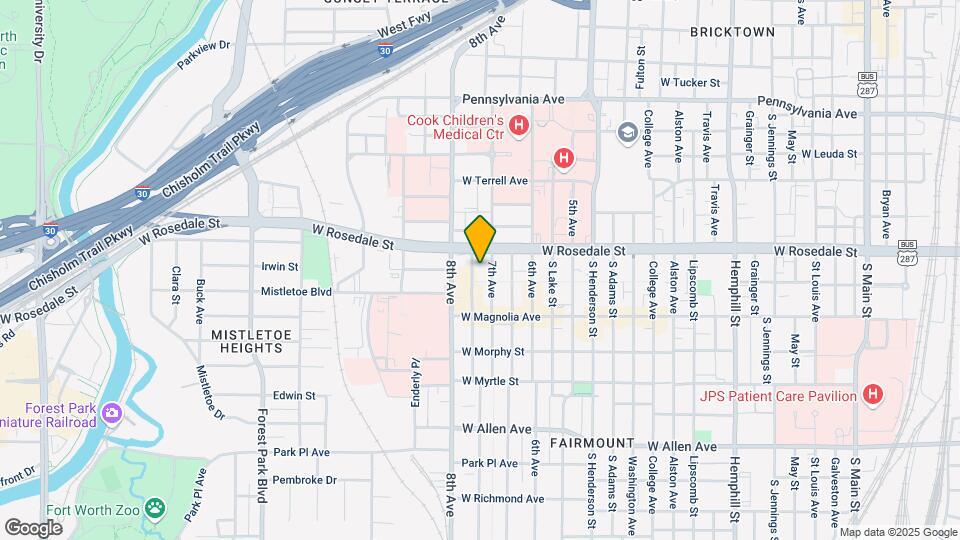 The Monarch Medical District Apartments Map and Location Details