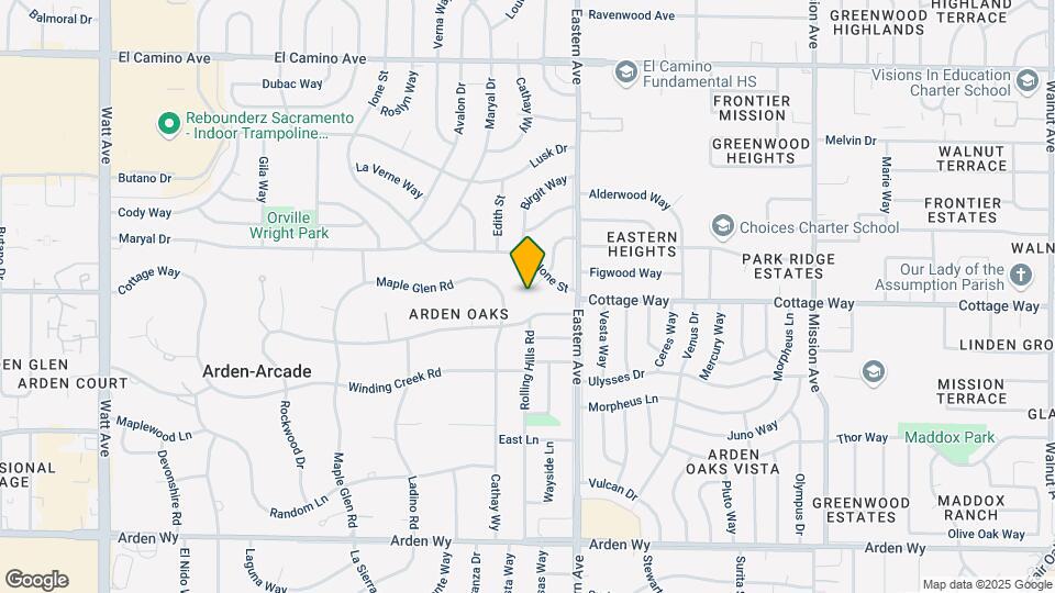 4200 Burrell Way Map and Location Details