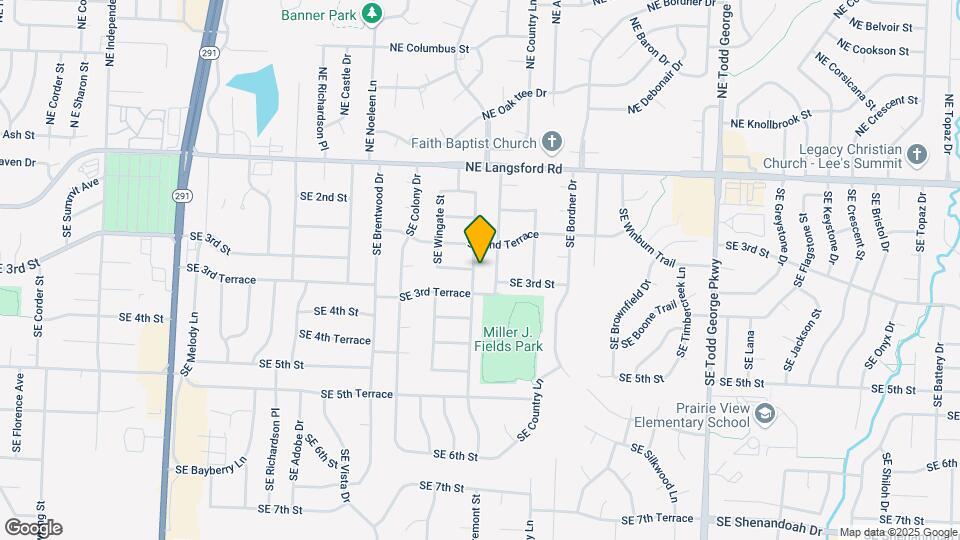 217 SE Claremont St Map and Location Details