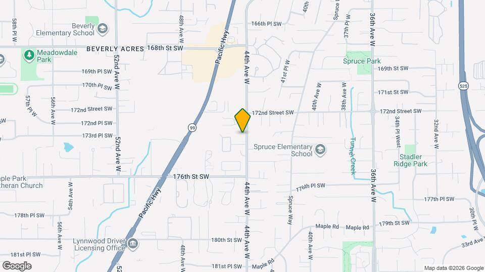 17314 44th Ave W Mapa y Detalles de la Ubicación