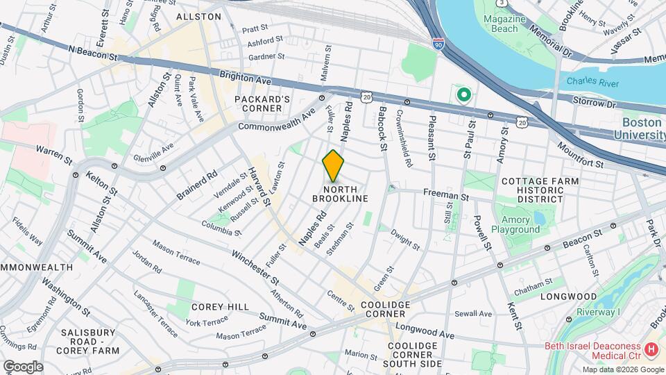 88 Naples Rd Map and Location Details