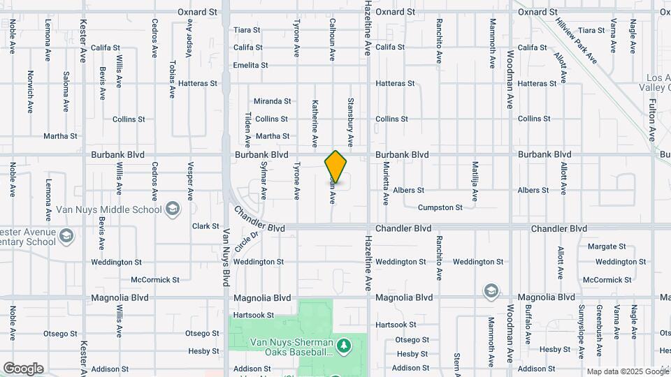 5504 Calhoun Ave Mapa y Detalles de la Ubicación