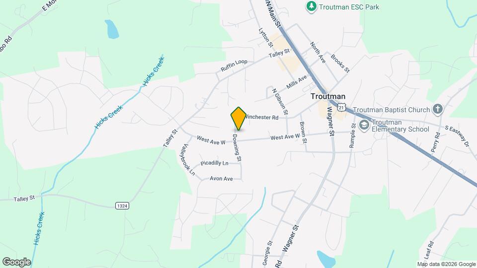 127 Downing St Map and Location Details