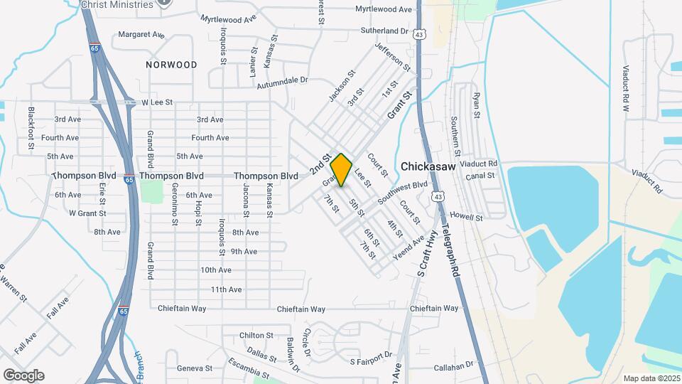 206 5th St Map and Location Details