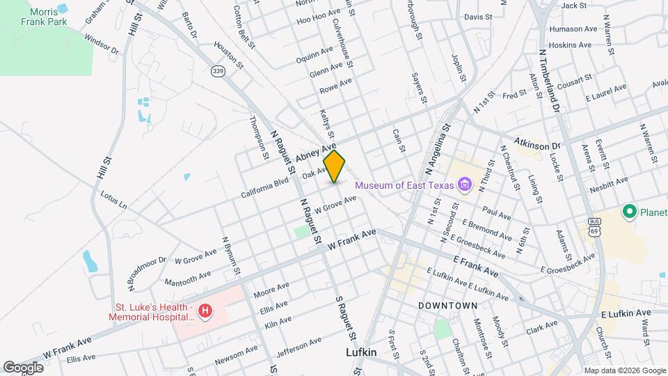 519 N Bonner St Mapa y Detalles de la Ubicación