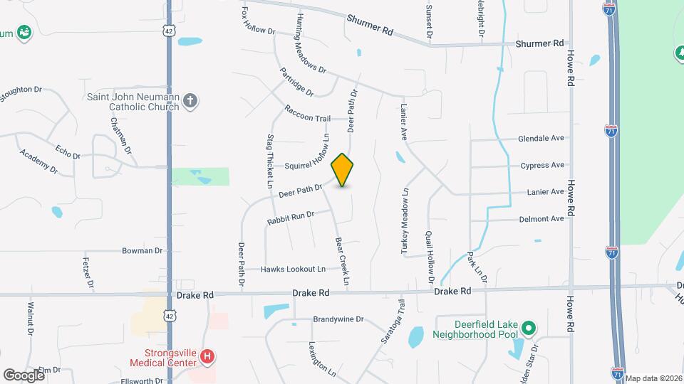 16946 Antler Ln Map and Location Details