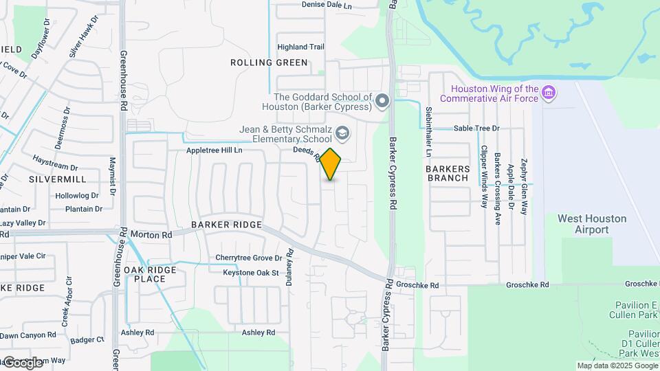 3407 Coopers Ridge Way Map and Location Details