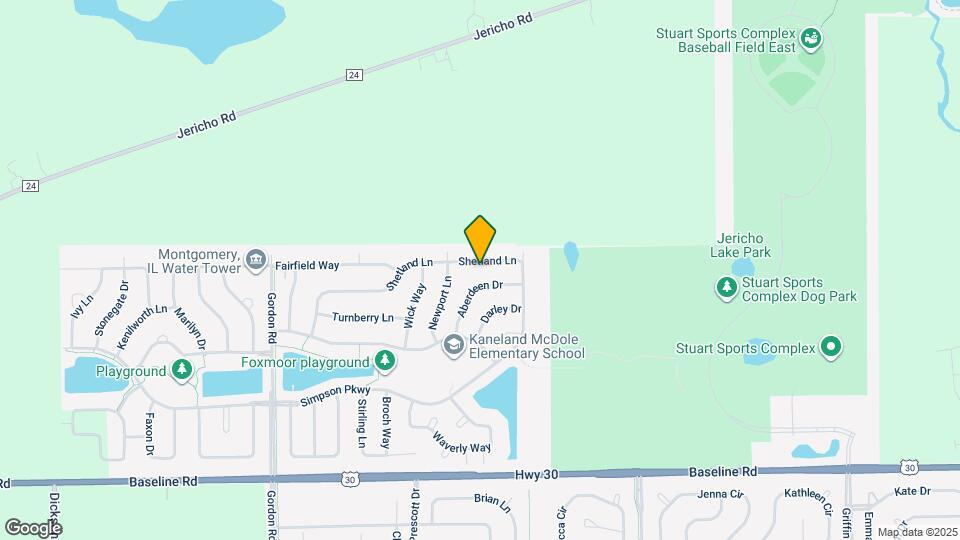 2925 Shetland Ln Map and Location Details