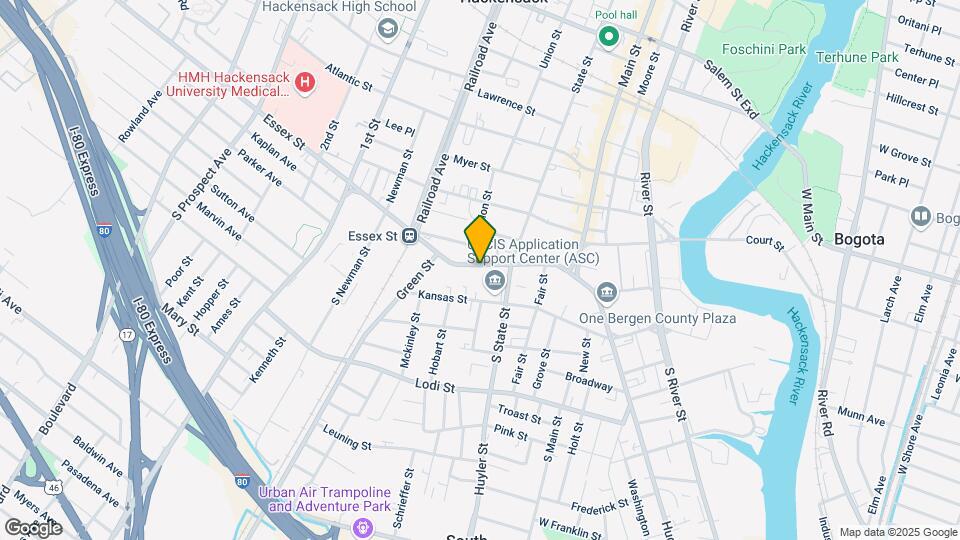89 Essex St Map and Location Details
