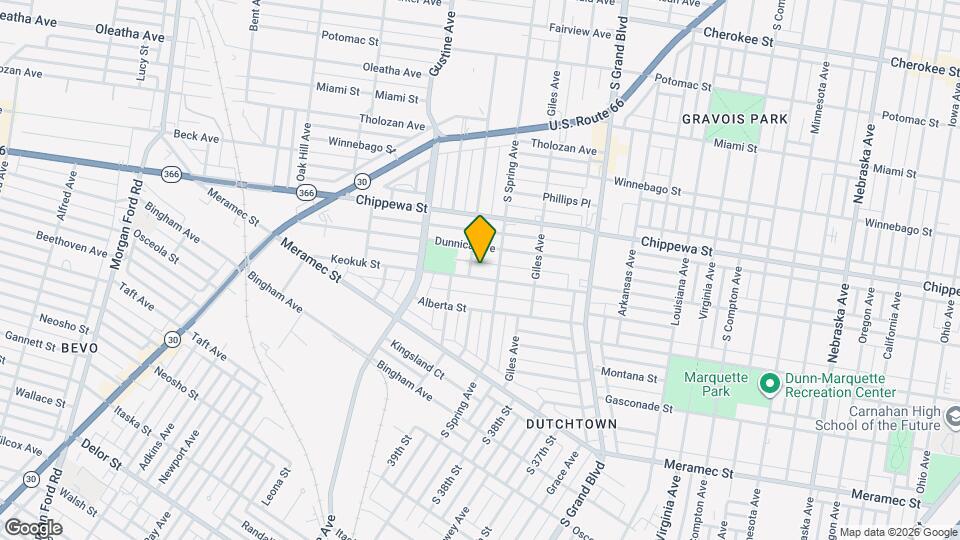 3763 Keokuk St Mapa y Detalles de la Ubicación