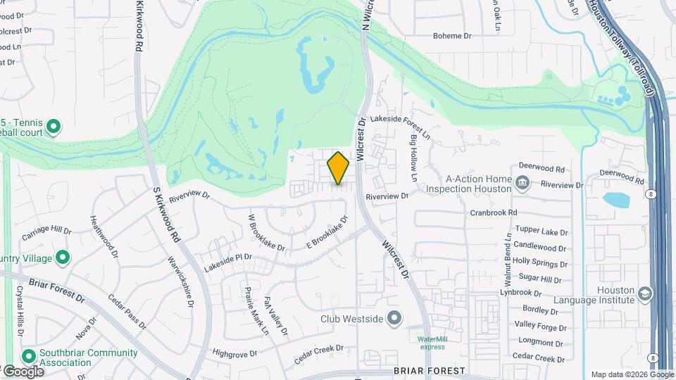 632 Wilcrest Dr Map and Location Details