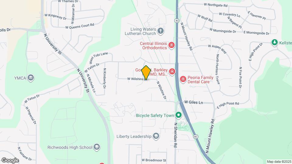 6828 N Bobolink Rd Map and Location Details