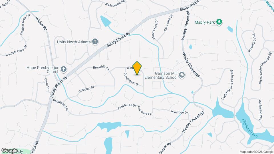 3860 Hanover Ct Map and Location Details