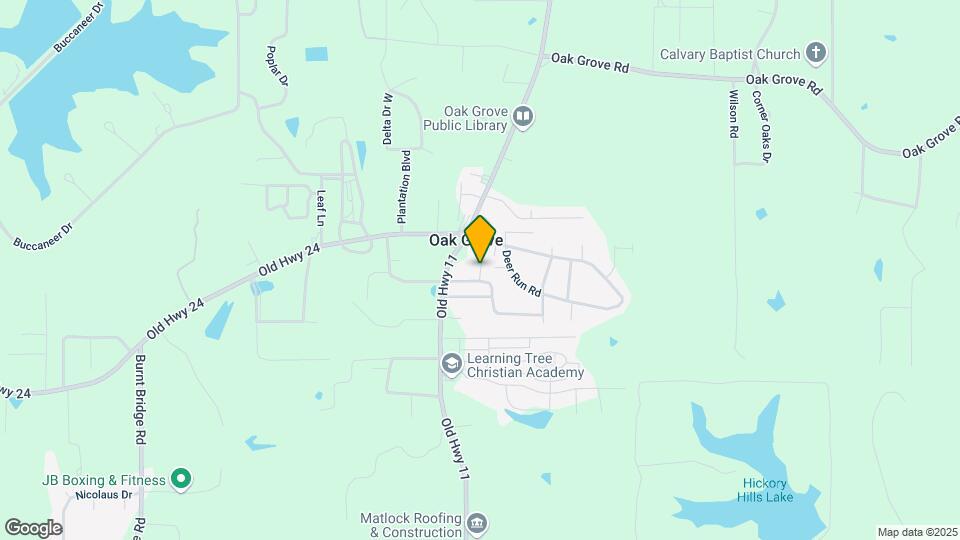 127 Oakcrest Dr Map and Location Details