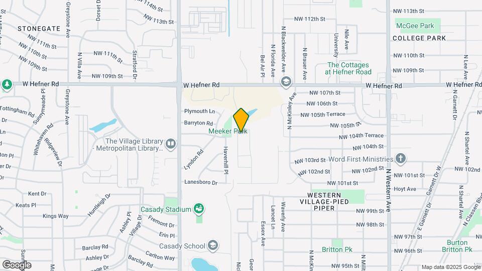 10240 Hidden Village Dr Map and Location Details