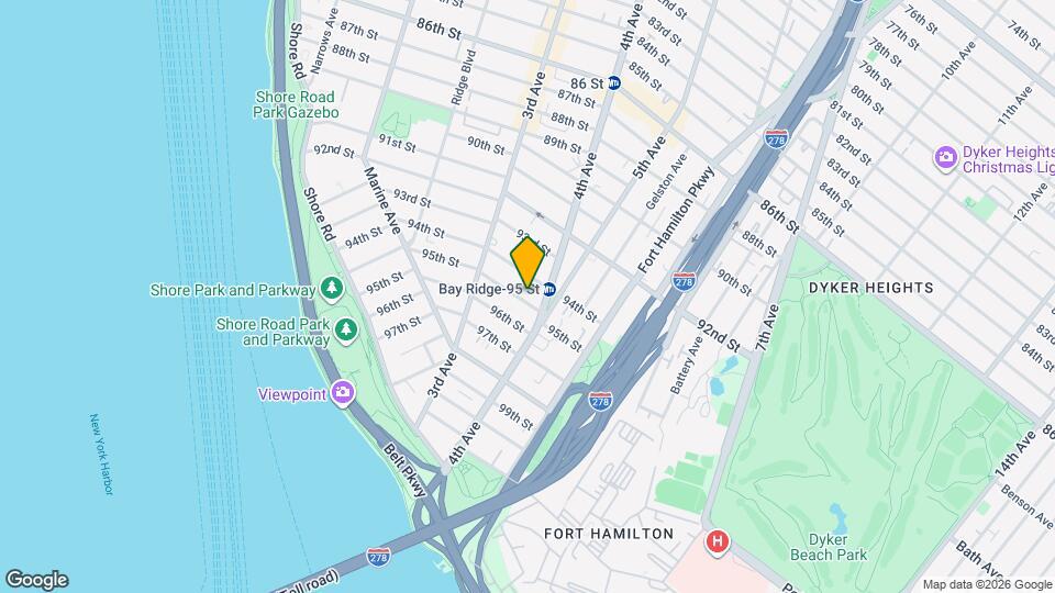 371 95th St Map and Location Details