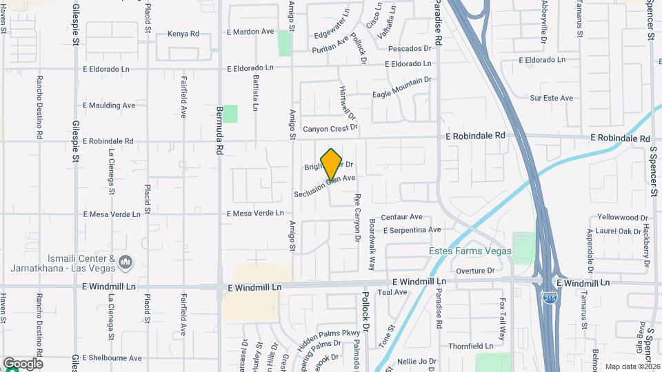 715 Seclusion Glen Ave Map and Location Details