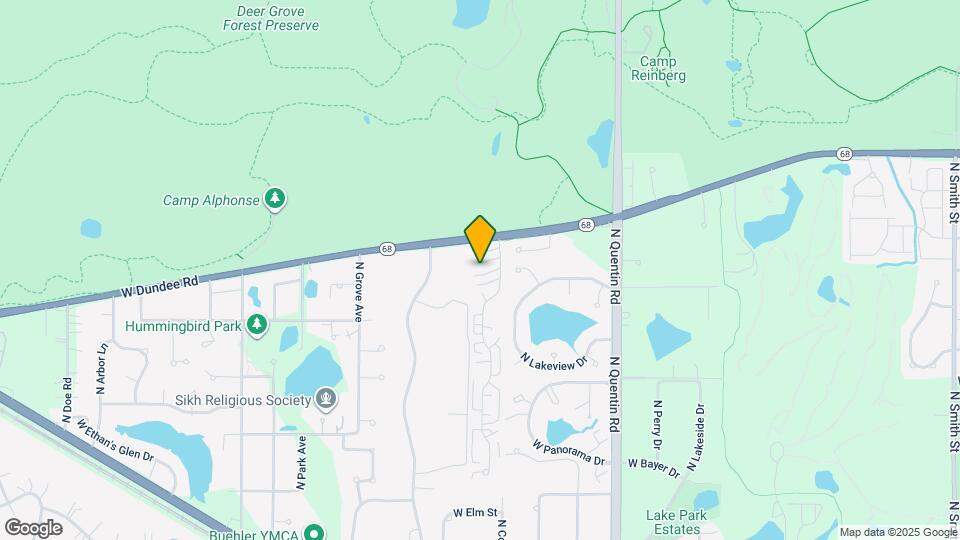 1368 N Knollwood Dr Map and Location Details
