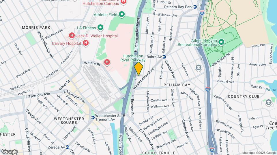 1650 Hutchinson River Pky Map and Location Details