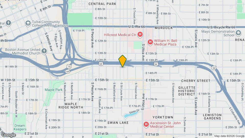 1407 S St Louis Ave Map and Location Details