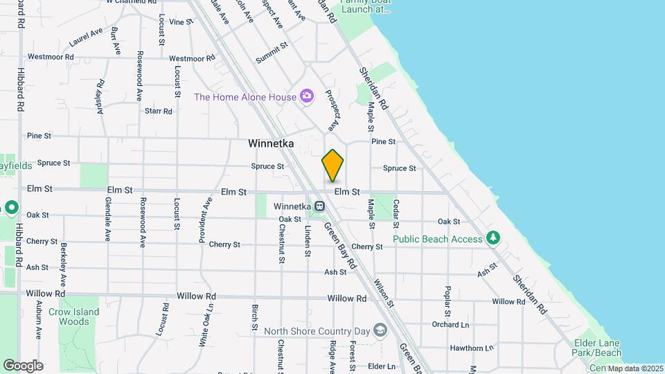 731 Elm St, Unit 733-302 Map and Location Details