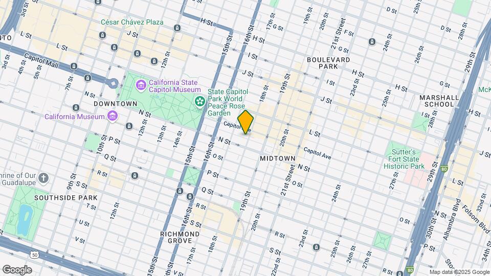1310 18th St Map and Location Details