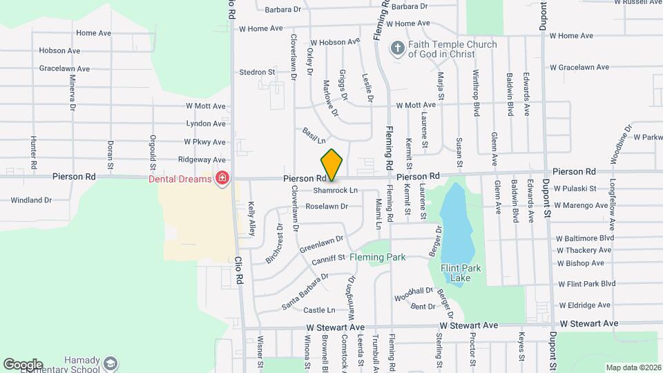 1810 Shamrock Ln Mapa y Detalles de la Ubicación