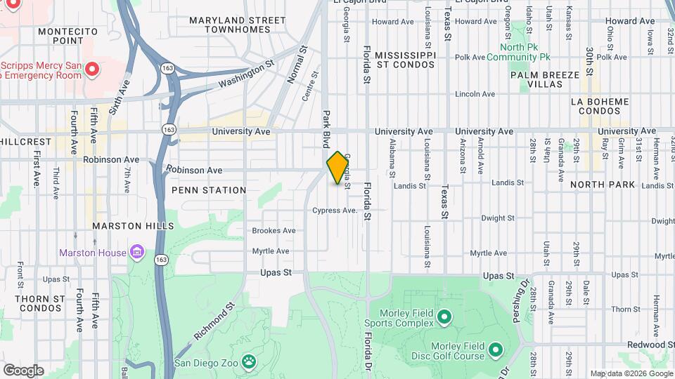 3700 Crestwood Pl Map and Location Details