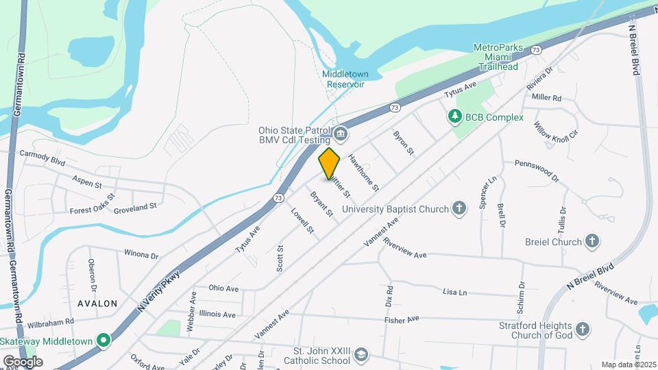 2224 Whittier St Map and Location Details