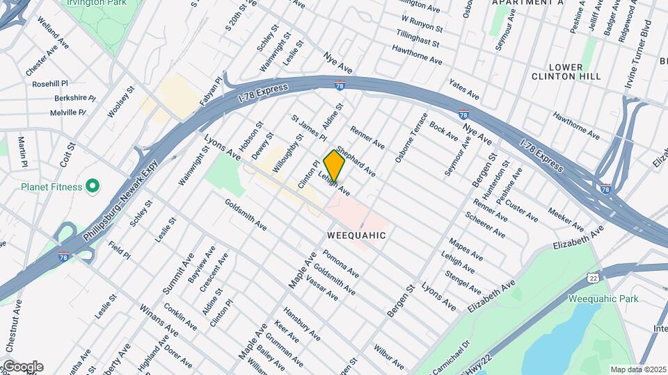 197 Schuyler Ave Mapa y Detalles de la Ubicación