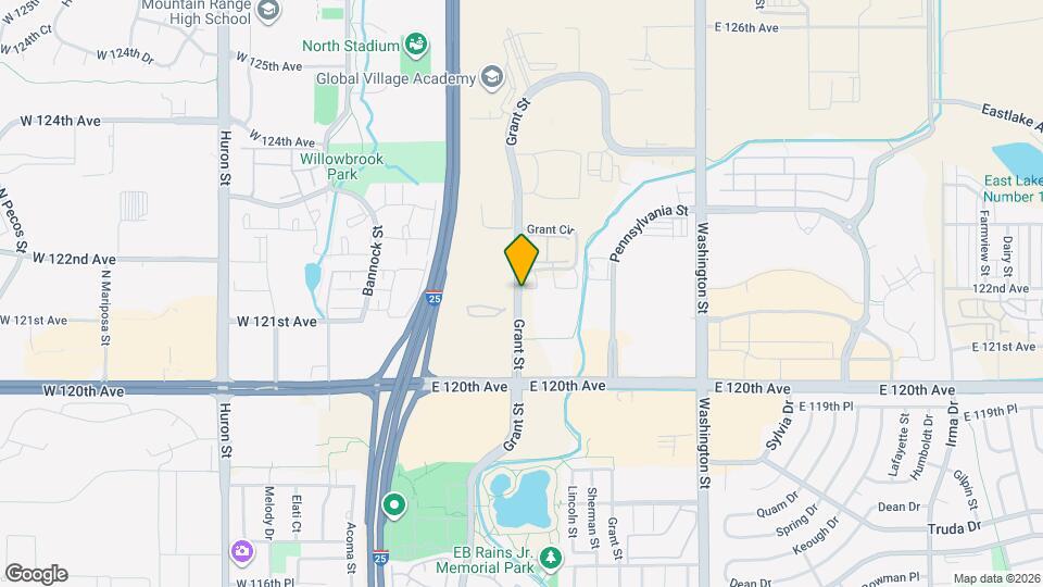 12982 Grant Cir E Map and Location Details