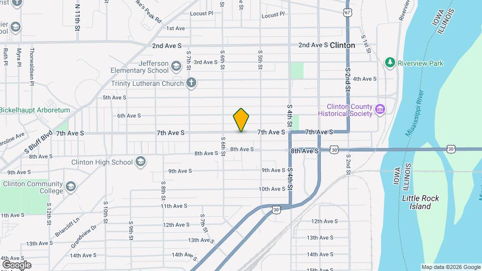 535 7th Ave S Map and Location Details