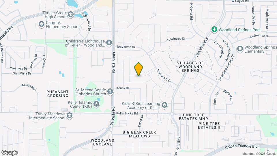 4028 Twin Creeks Dr Map and Location Details