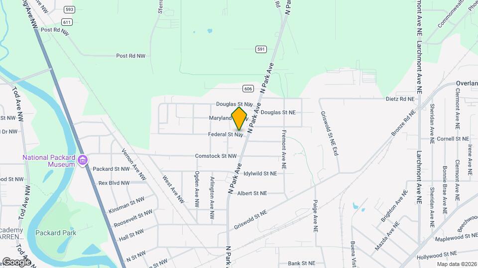 126 Federal St NW Map and Location Details