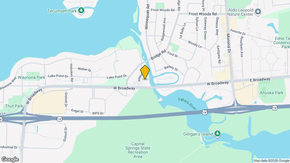 800 W Broadway Map and Location Details