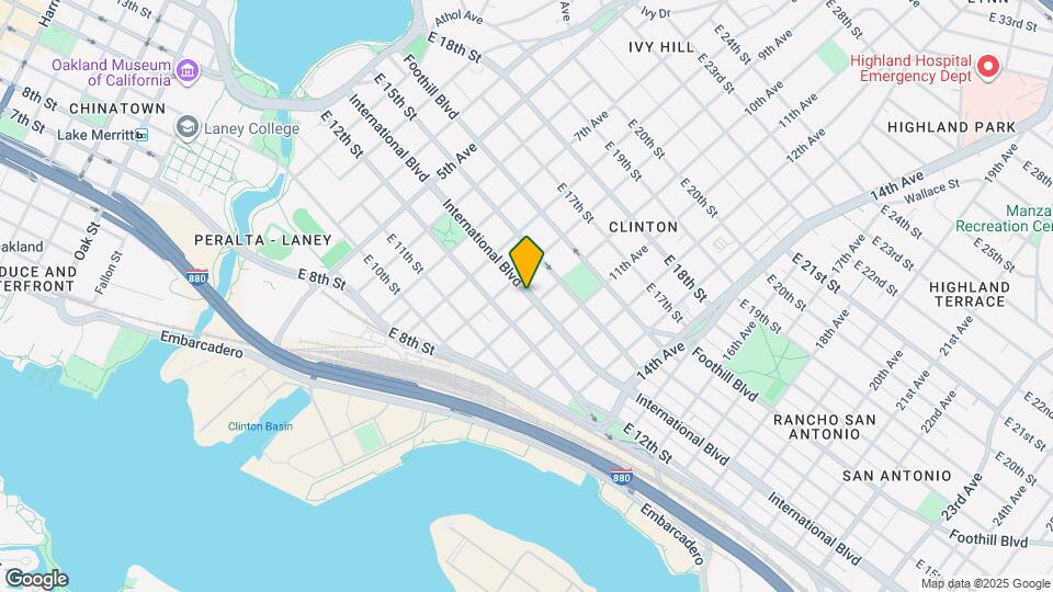 939 International Blvd Map and Location Details