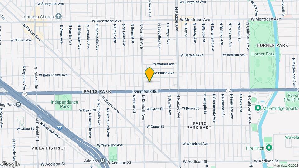 3339 W Cuyler Ave Map and Location Details