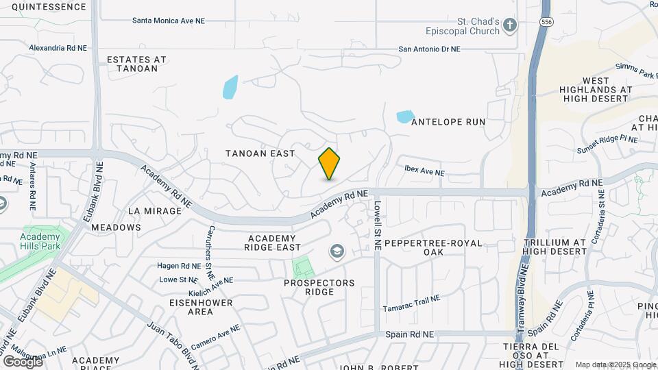 11509 Woodmar Ln NE Map and Location Details