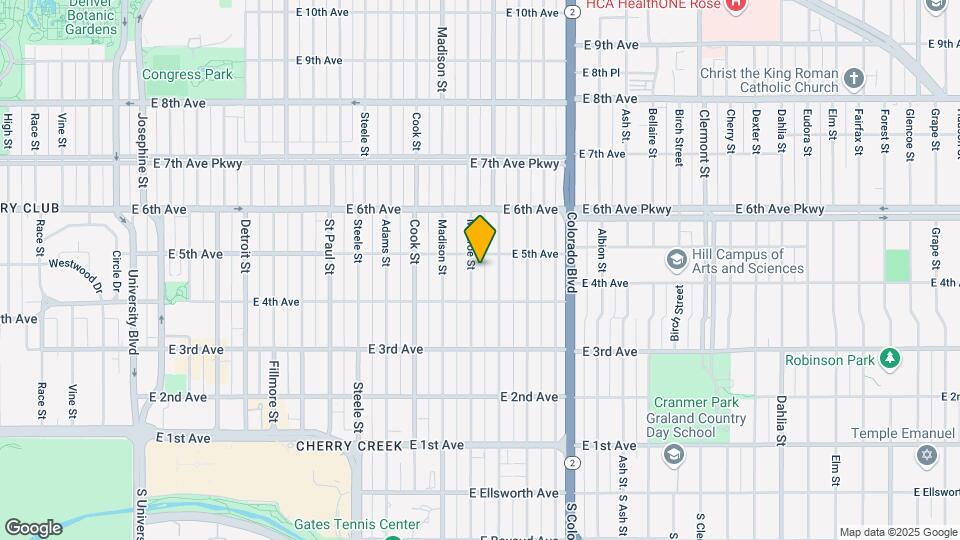 452 Monroe St Map and Location Details
