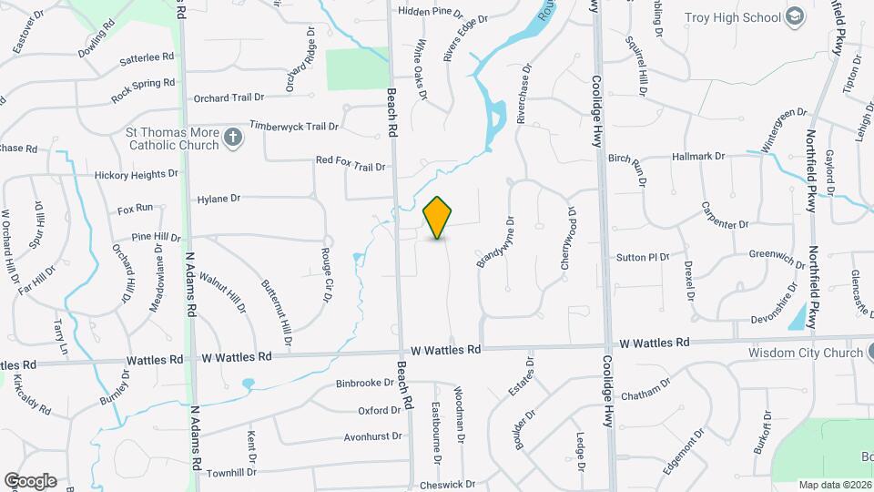 4213 Wentworth Dr Map and Location Details